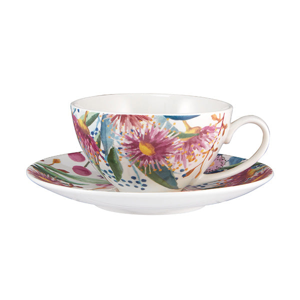 Royal Botanic Gardens Eucalyptus Bloom Coupe Cup & Saucer