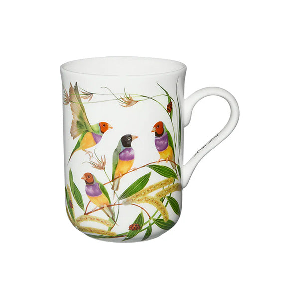 Eloise Short Lyric Mug Gouldian Finch Gift Boxed