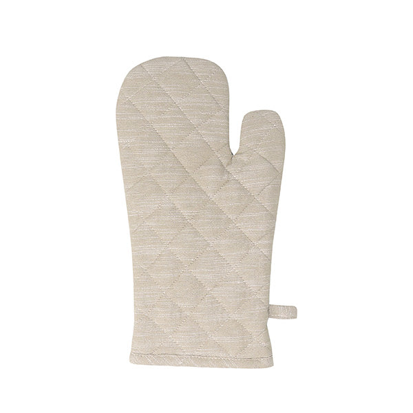 Elysian Oven Mitt 16x32cm Taupe