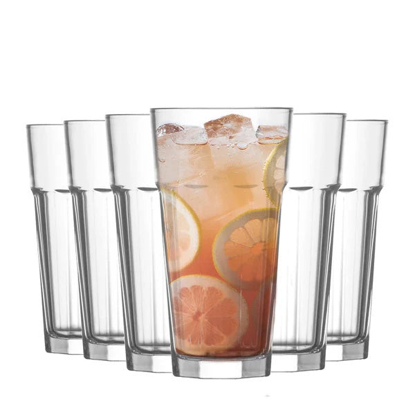 Lav 360ml Aras Highball Glasses - Pack of Six