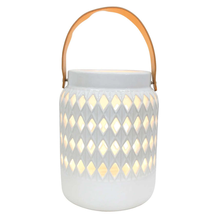 Mediterannean Lantern Ivory