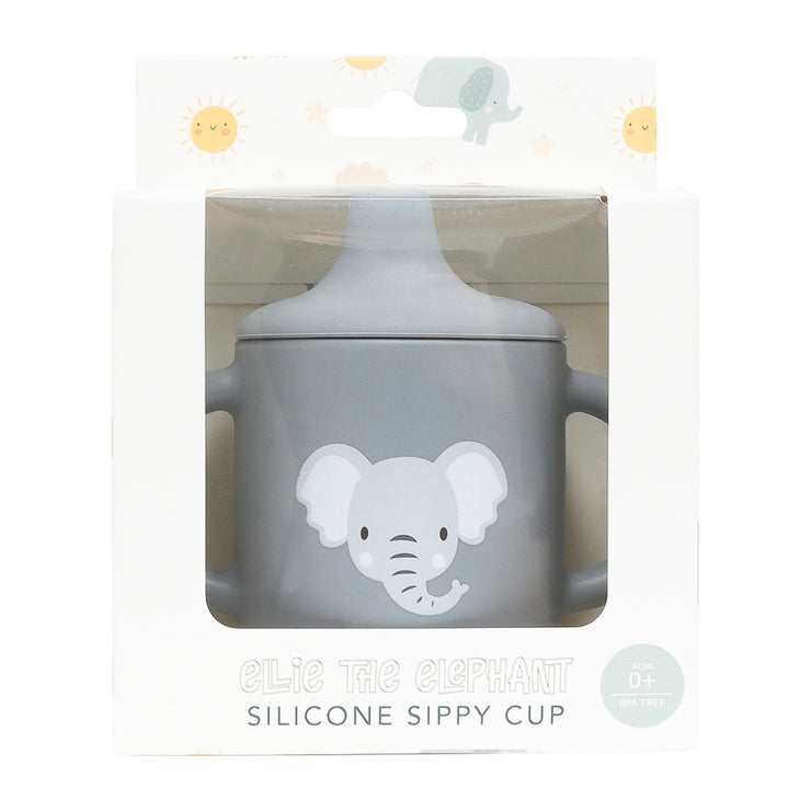 Baby Elephant Silicone Sippy Cup