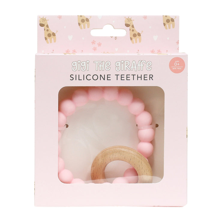 Baby Giraffe Silicone Teether