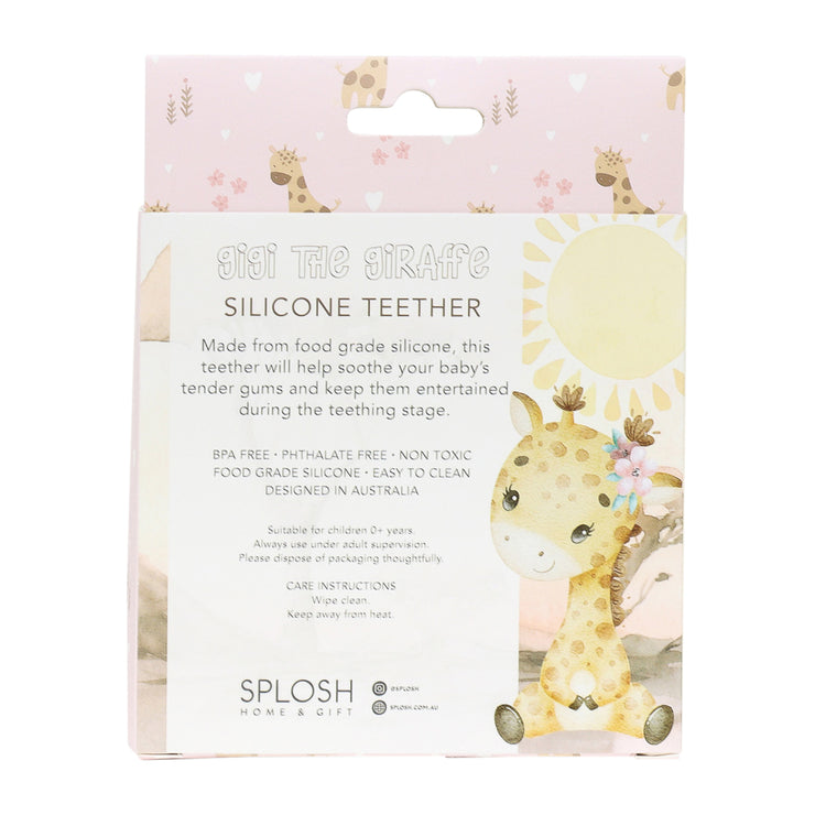 Baby Giraffe Silicone Teether