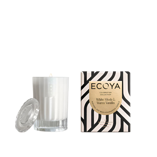 White Musk & Warm Vanilla Mini 80g Celebration Candle