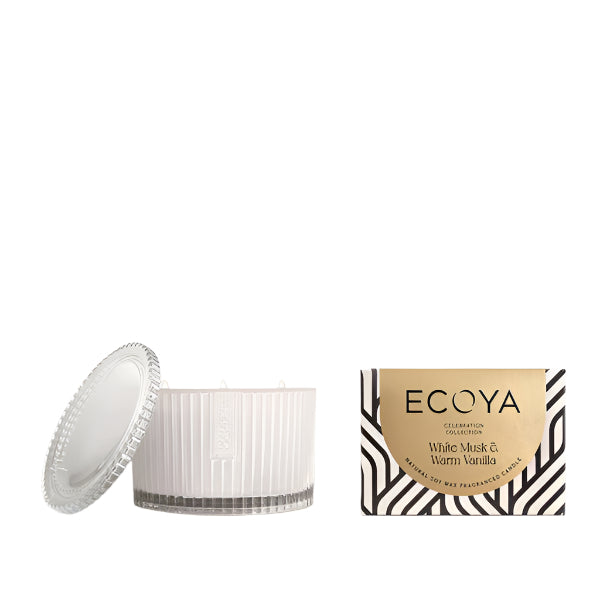 White Musk & Warm Vanilla Grand 900g Celebration Candle