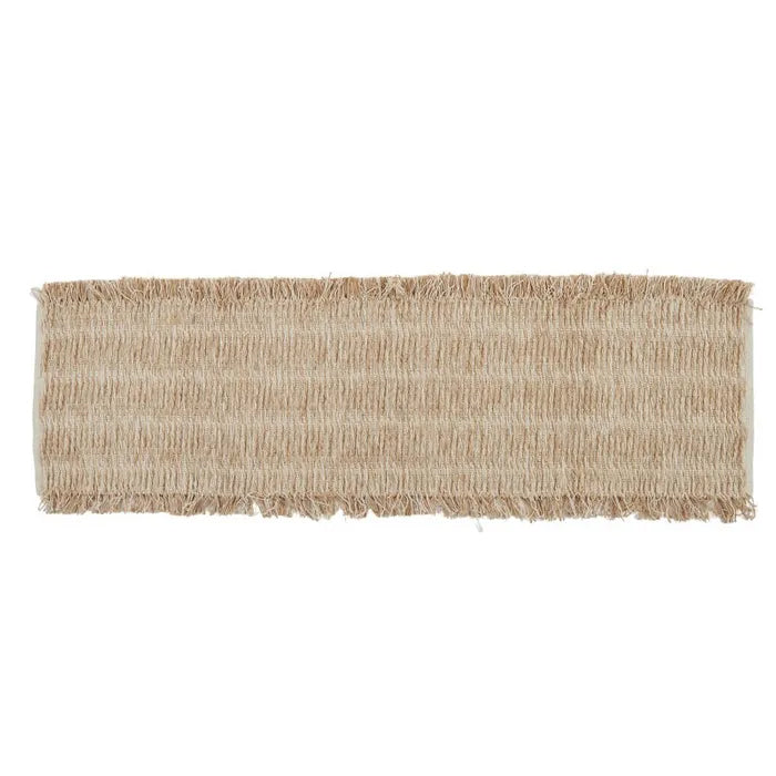 Dune Cotton Jute Runner 35x140cm Natural/