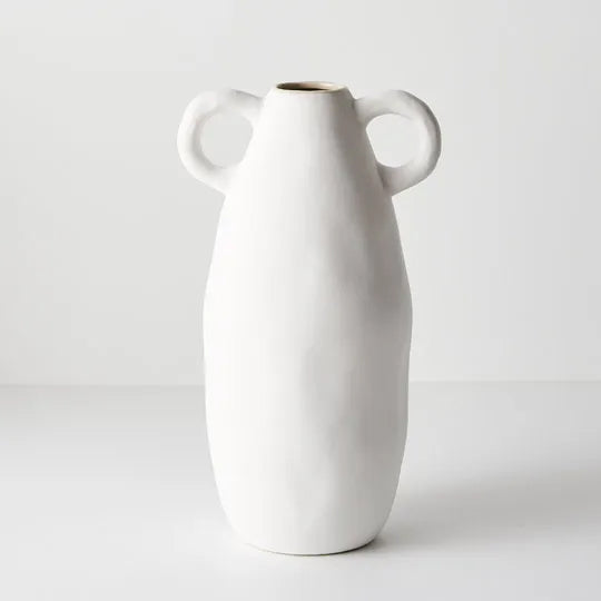 Vase Cavo White 20cm x 15.5cm x 35cm