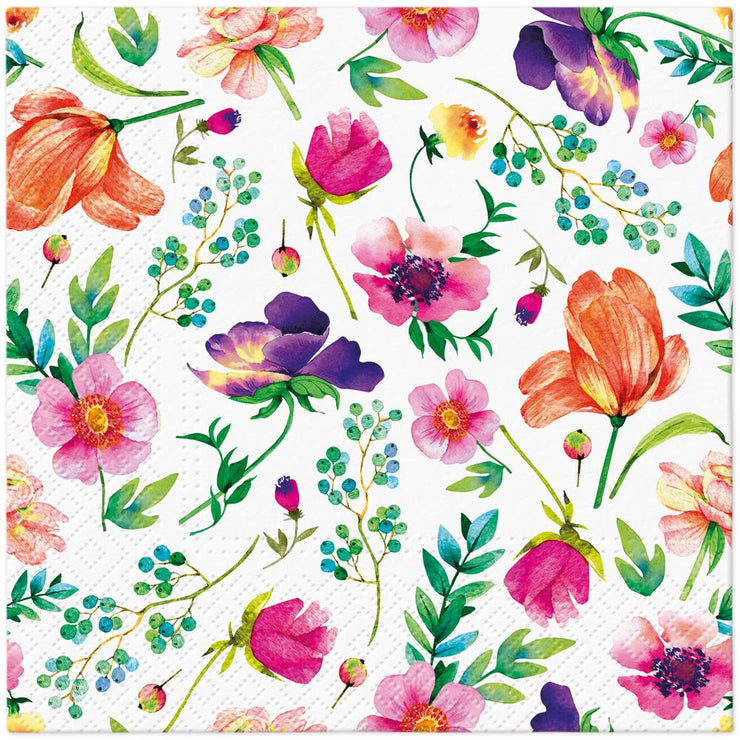 Paw Napkins Flower Arrangement 33cm