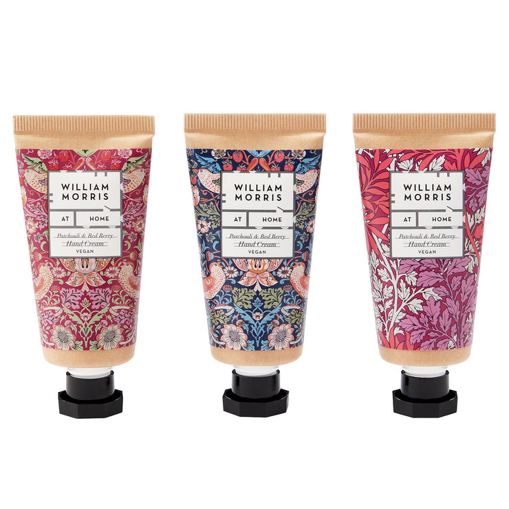 William Morris at Home Strawberry Thief Hand Cream Collection