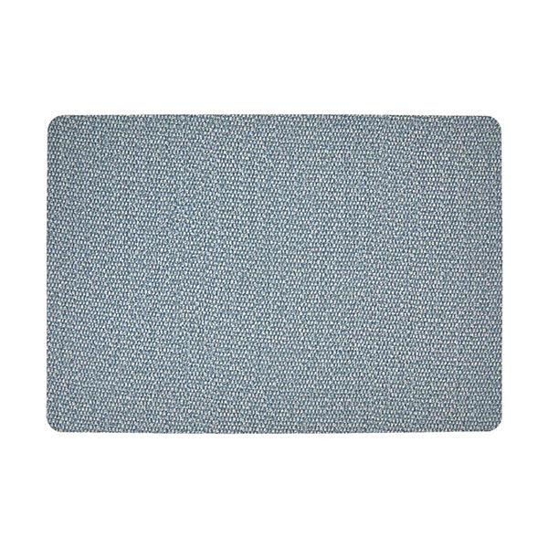 Table Accents Textured Placemat 45x30cm Dusty Blue