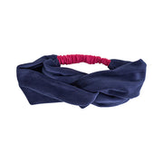 Velvet Headband - Cosy Luxe - Sapphire Blue