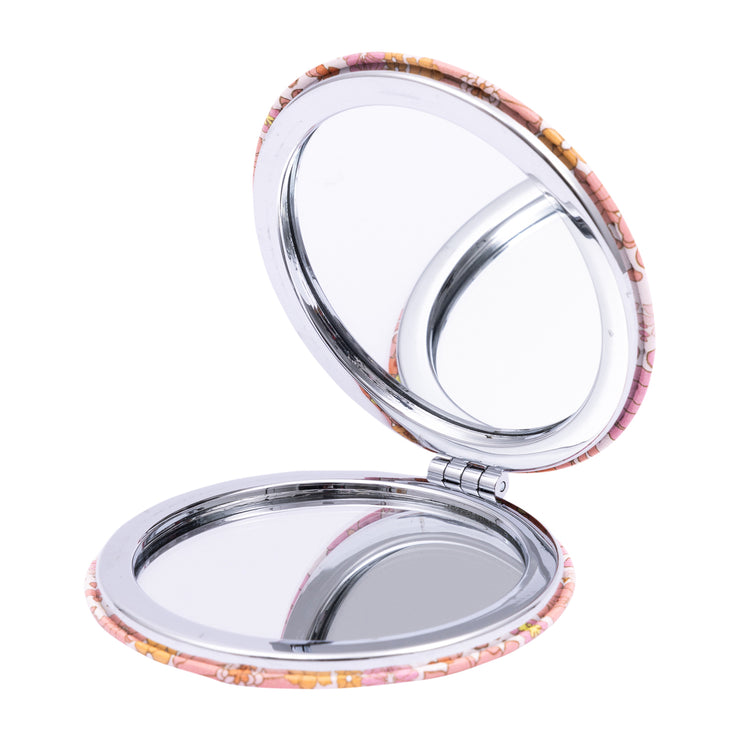 Flowers Compact Mirror