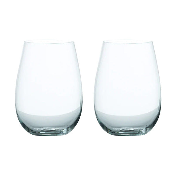 Maxwell & Williams Calia Stemless Wine Glass 500ML Set of 2 Gift Boxed