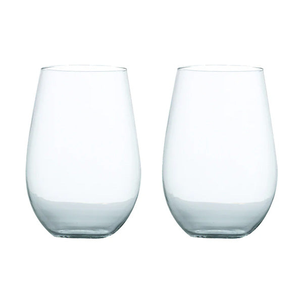 Maxwell & Williams Calia Stemless Wine Glass 580ML Set of 2 Gift Boxed