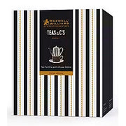 Teas & C's Regency Tea for One With Infuser Black Gift Boxed