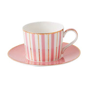 Teas & C's Cup & Saucer 240ml Pink Gift Boxed