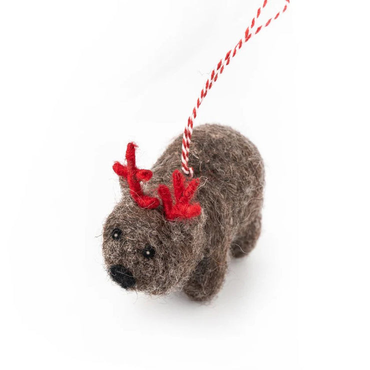 Wally Wombat Decoration