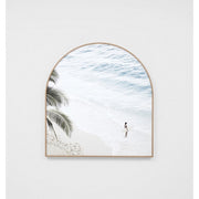 Island Surfer Framed arch 80 x 85cm