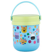 Kasey Rainbow Critters Children's Insulated Food Container Blue