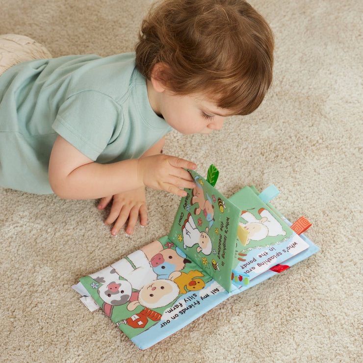 Sherbet’s Silly Farm Fabric Book Giggle & Giggle