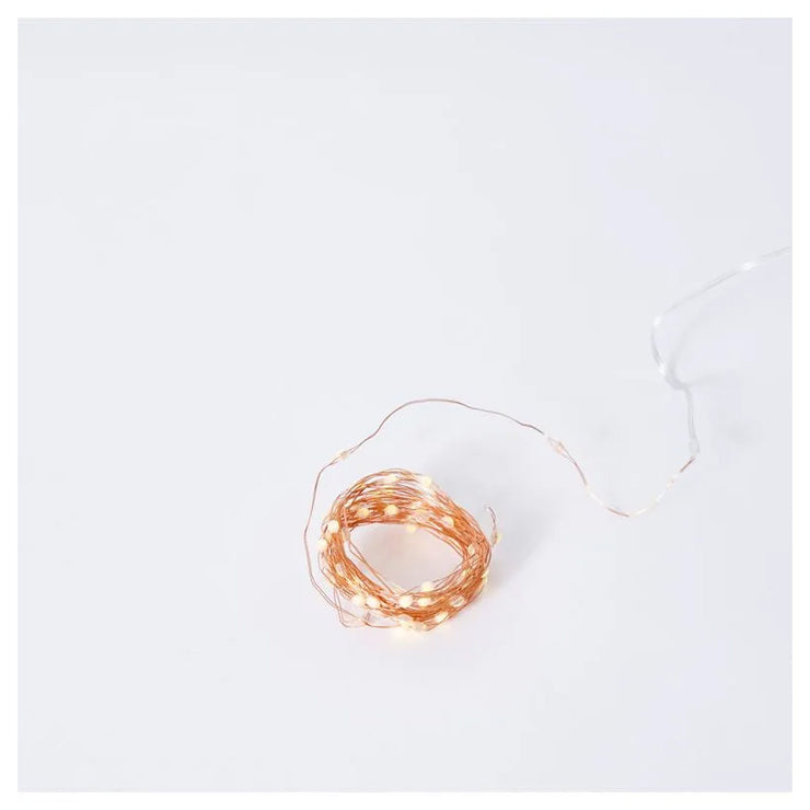 Luminous Bright String Light Copper 6m