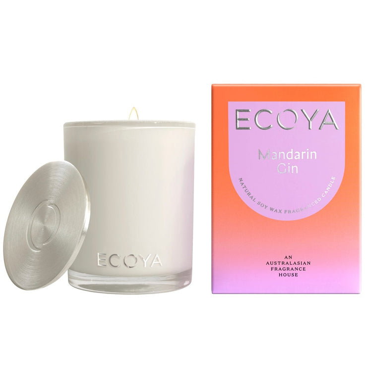 Ecoya Madison Candle Mandarin Gin 400g