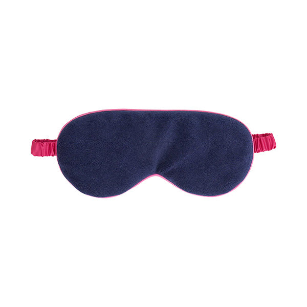 Velvet Eye Mask - Cosy Luxe Sapphire Blue