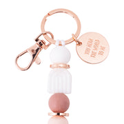 Mothers Day World Silicone Key Ring