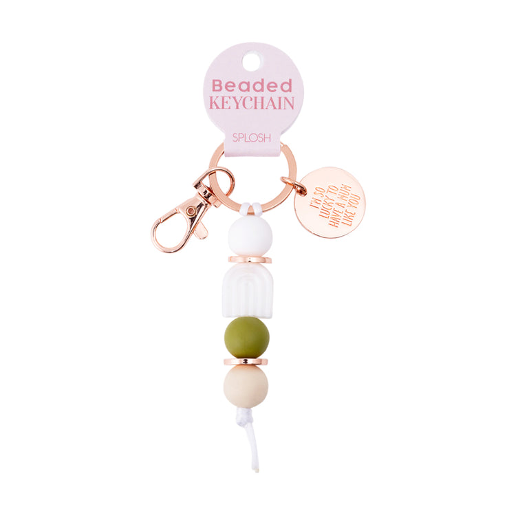 Mothers Day Lucky Silicone Keyring