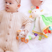 Mary Meyer Taggies Sherbert Lamb Teether Rattle