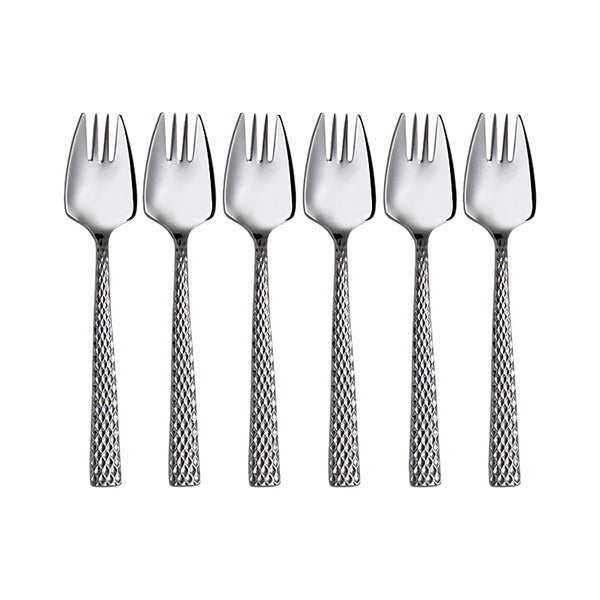 Maxwell & Williams Diamonds Buffet Fork Set 6pc Gift Boxed