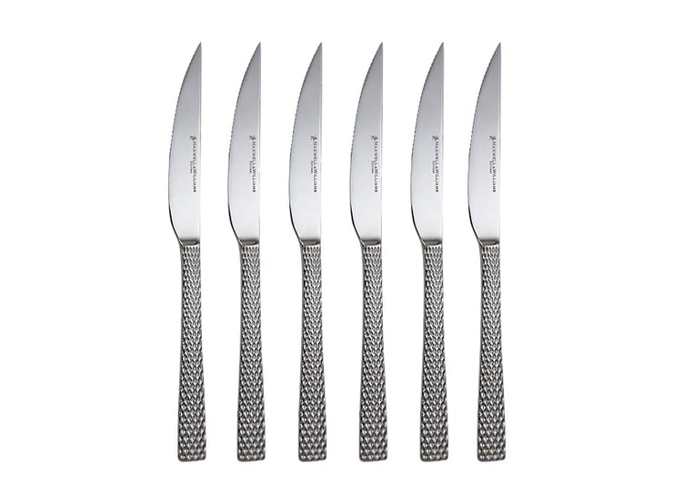 Maxwell & Williams Diamonds Steak Knife Set 6pc Gift Boxed