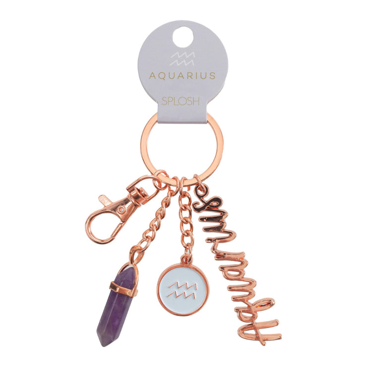 Mystique Aquarius Keychain Zodiac