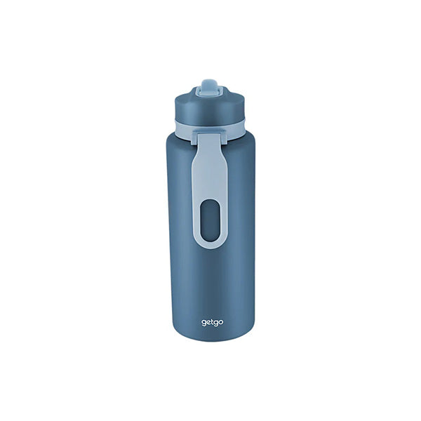 Getgo 1L Double Wall Insulated Sip Bottle Blue Gift Boxed