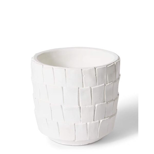 Peyton Pot White 15x15x13cm