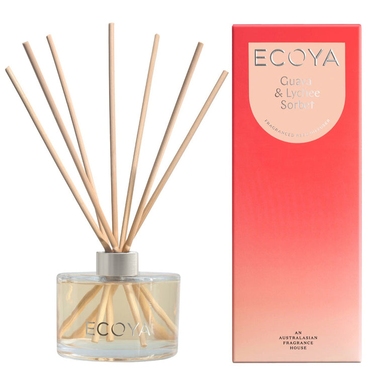 Ecoya Reed Diffuser Guava & Lychee Sorbet 200ml