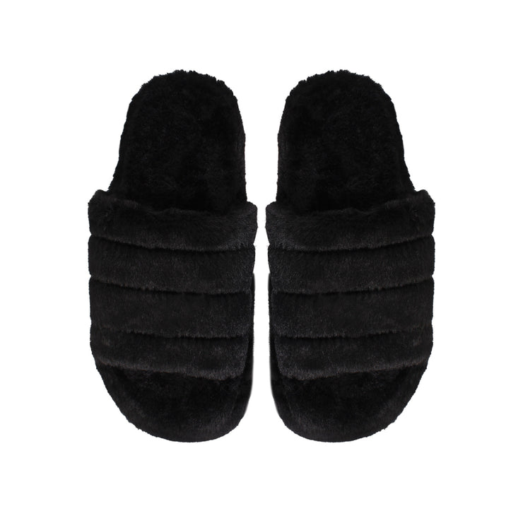 SnuggUps Open Toe Black Small