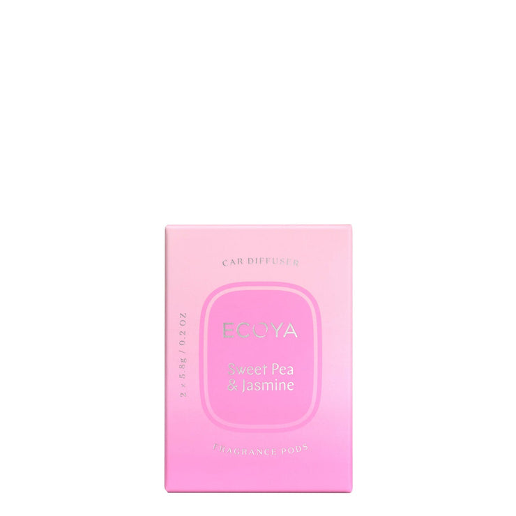 ECOYA Sweet Pea & Jasmine Car Diffuser Fragrance Pods