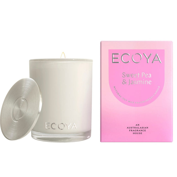 Ecoya Madison Candle Sweet Pea And Jasmine 400g