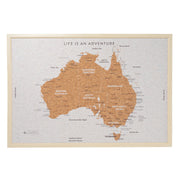 Travel Board Australia Large Map