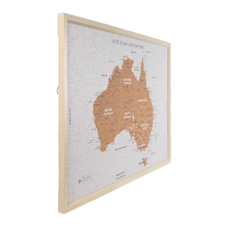 Travel Board Australia Large Map