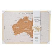 Travel Board Australia Large Map