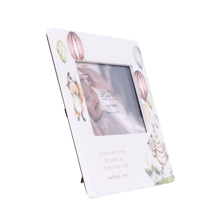 Tiny Wonders Smile 4x6 Ceramic Frame