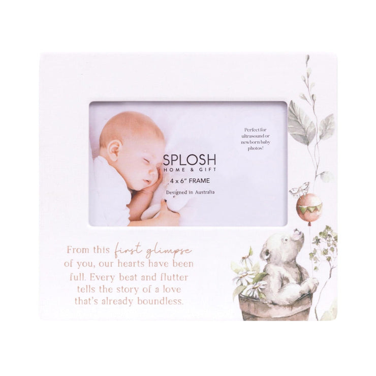 Tiny Wonders First Glimpse 4x6 Ceramic Frame