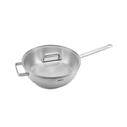 WOLL Steel Saute Pan With Lid 28cm