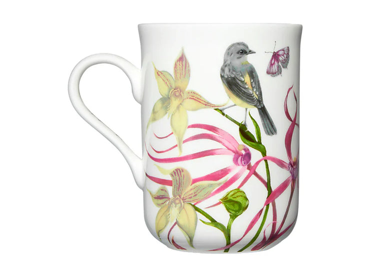 Eloise Short Lyric Mug Yellow Robin Gift Boxed