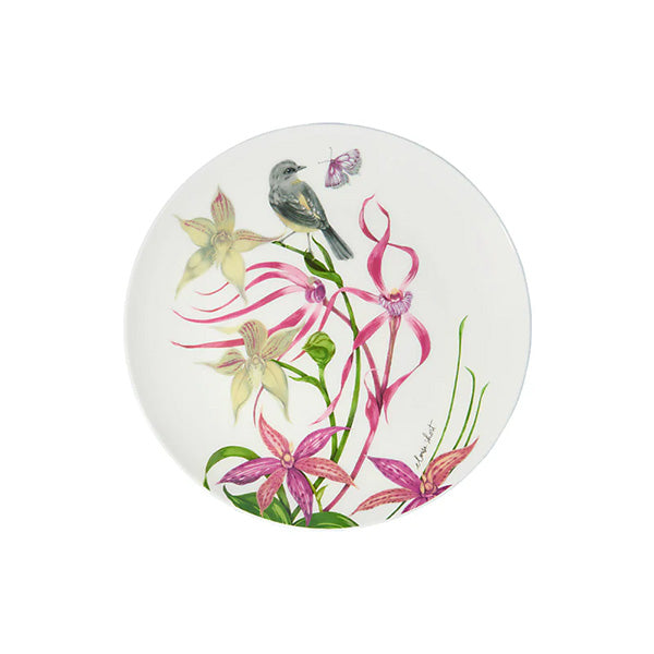Eloise Short Lyric Coupe Plate Yellow Robin Gift Boxed