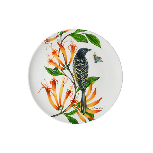 Eloise Short Lyric Coupe Plate Regent Honeyeater Gift Boxed