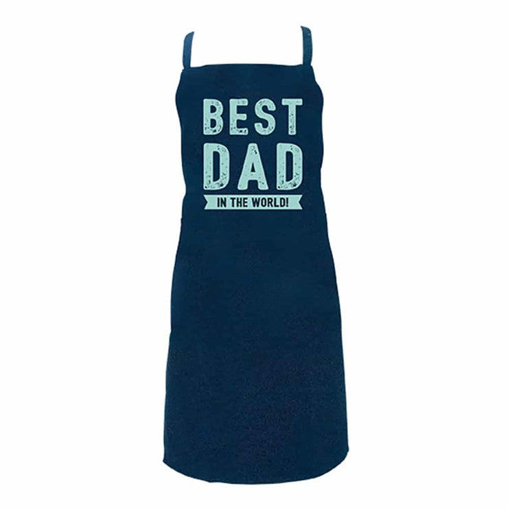 11231 Annabel Trends Apron "Best Dad" Gymea Lily Kitchenware & Homewares